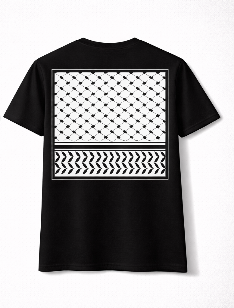 Kufiya Pattern Tee – Essential - Image 2