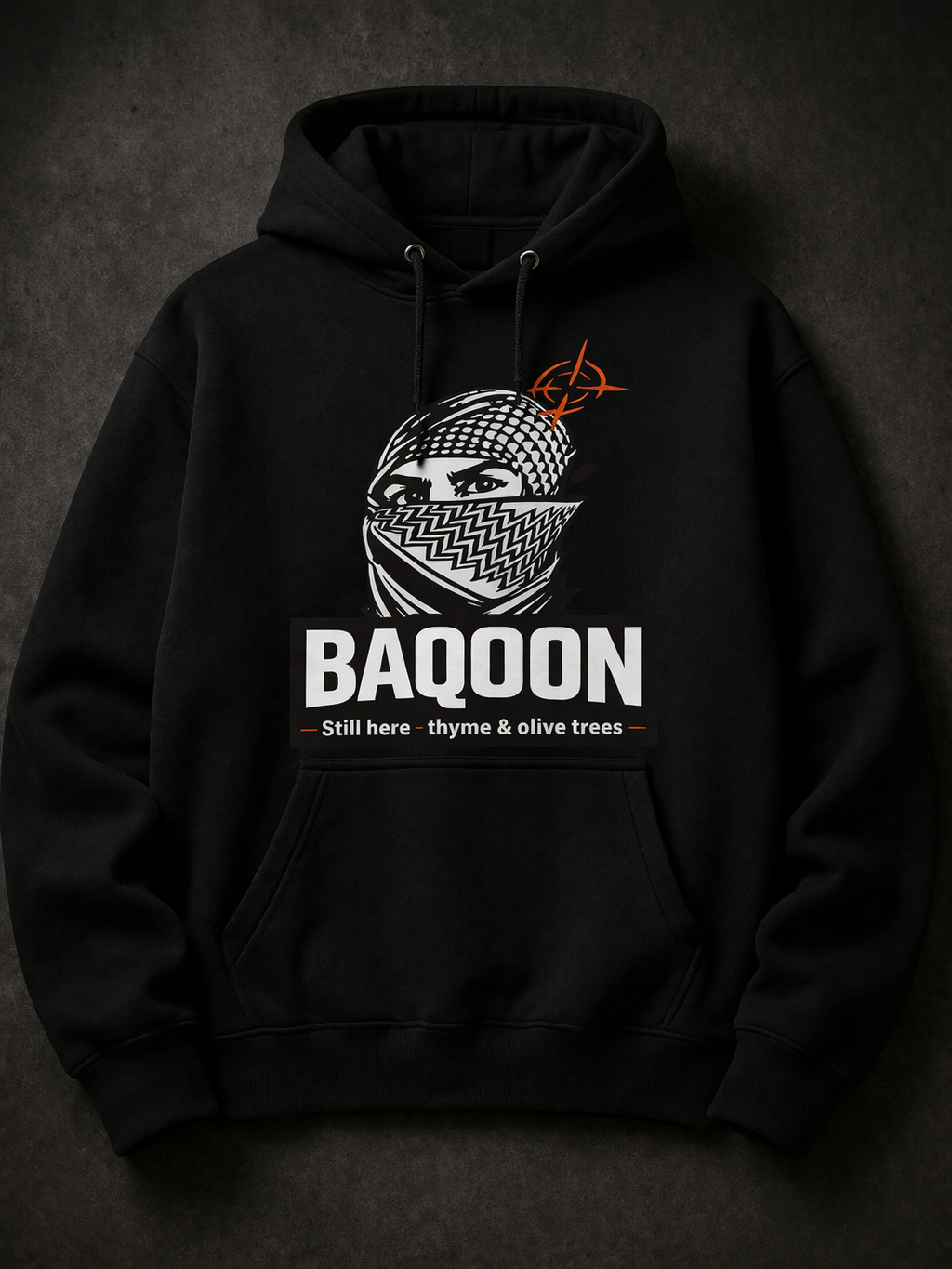 Men's "BAQOON" Statement Hoodie - Hoodies t-shirt design
