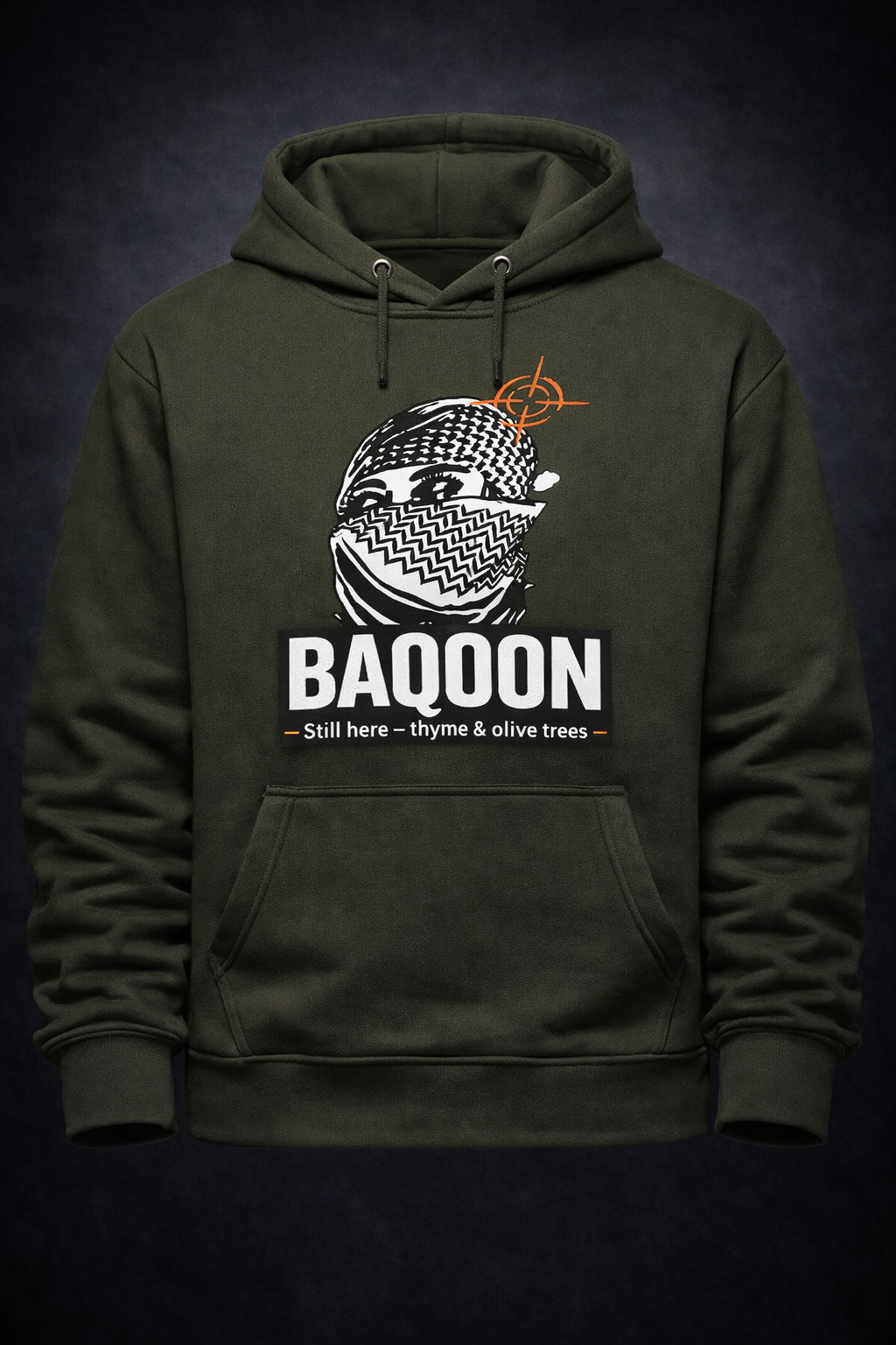 Women's "BAQOON" Statement Hoodie - Hoodies t-shirt design
