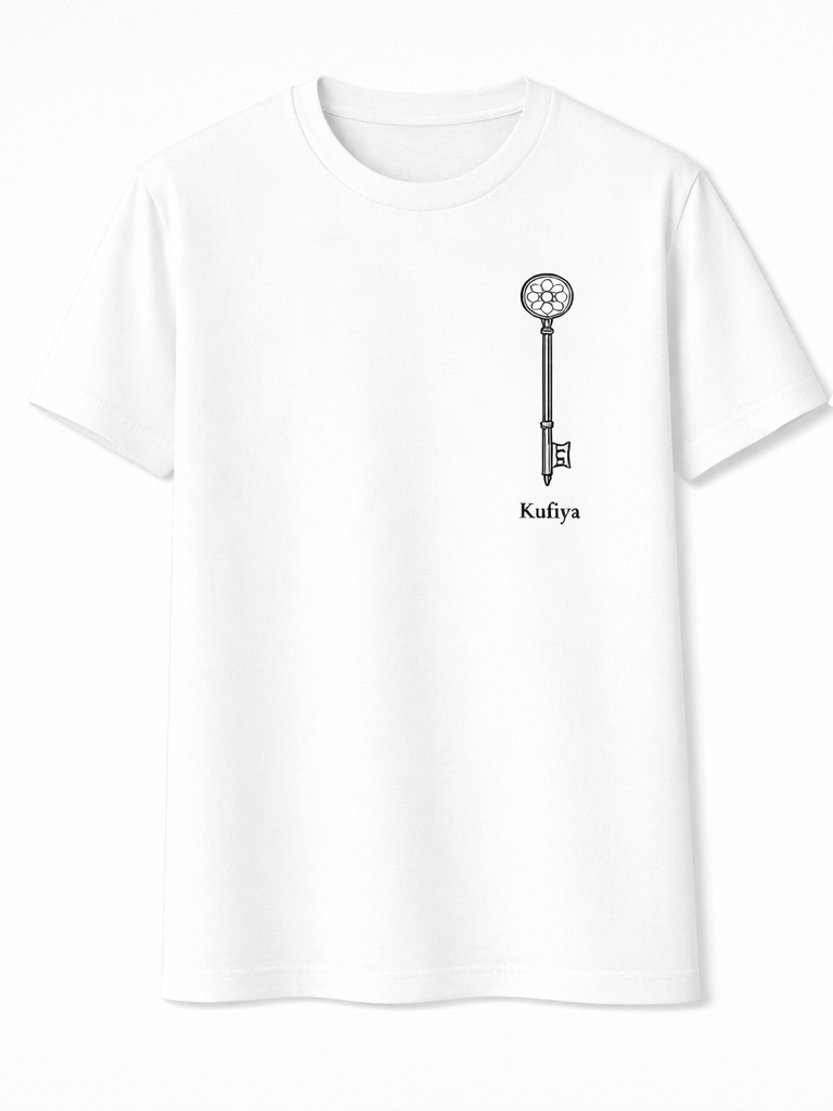 Return Key Tee – Kufiya Essential - Image 2